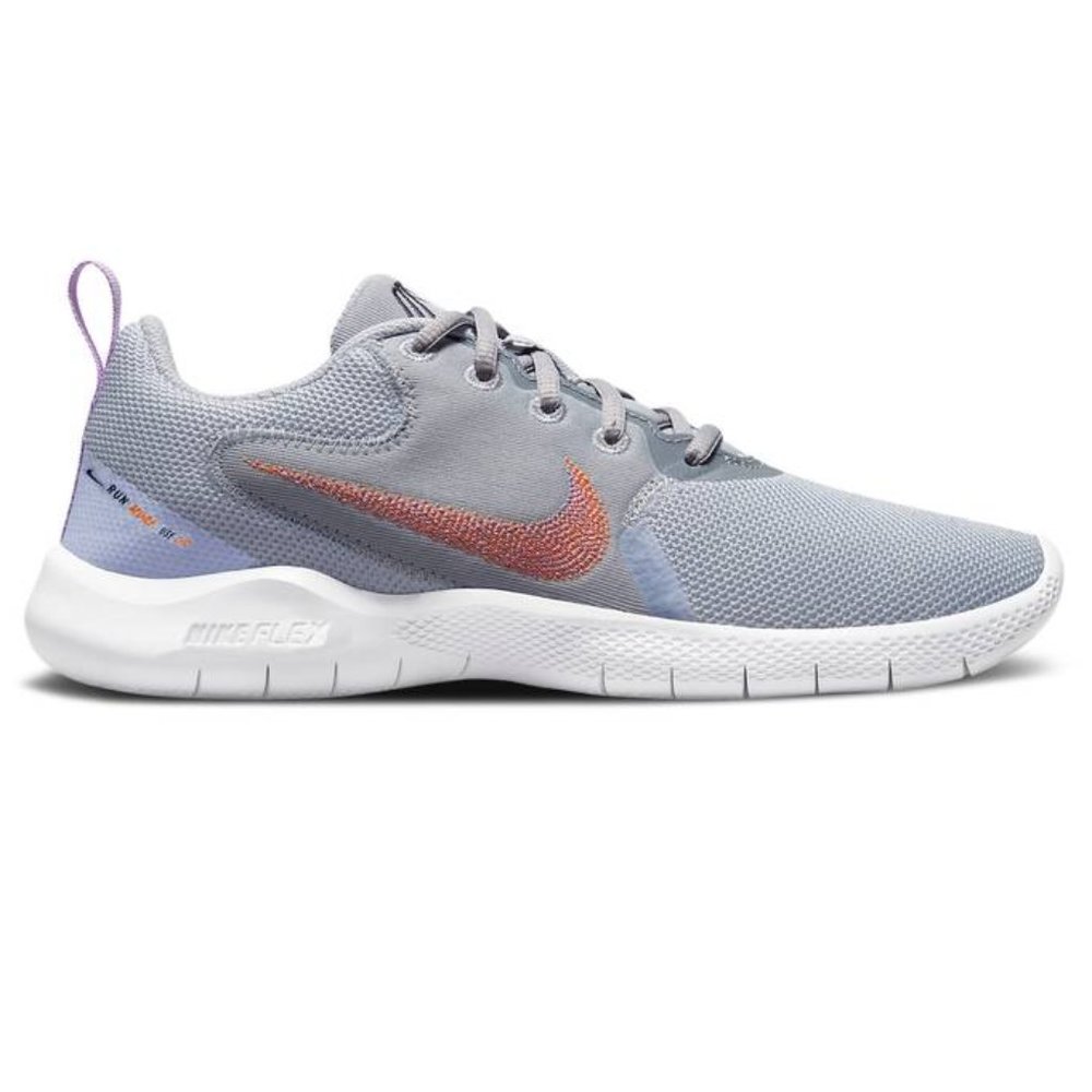 Nike Women's Flex Experience Run Lilac Atomic Orange Gray Shoes Sneakers Size 9